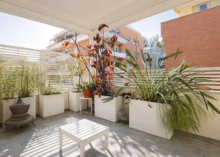 Elegantis Terrazze Al Vaticano - Your Chic Retreat In Апартаменты